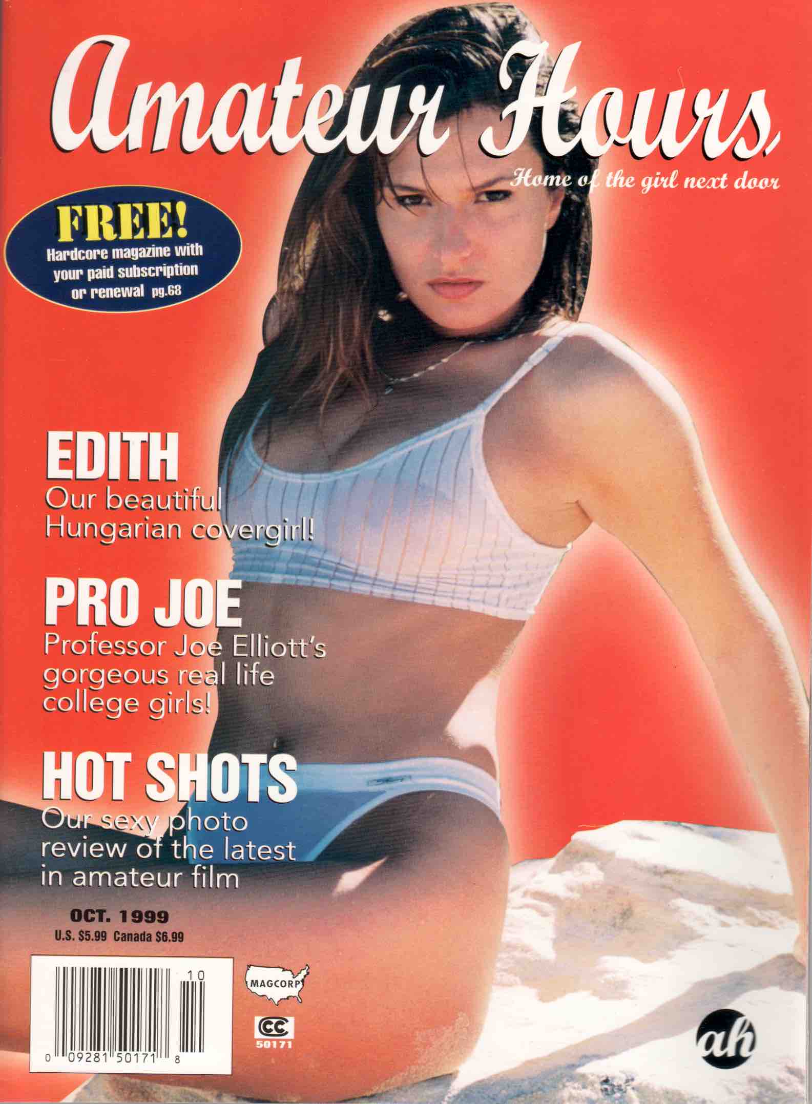 Amateur Hours Magazine October 1999 WEST COAST NEWSSTAND